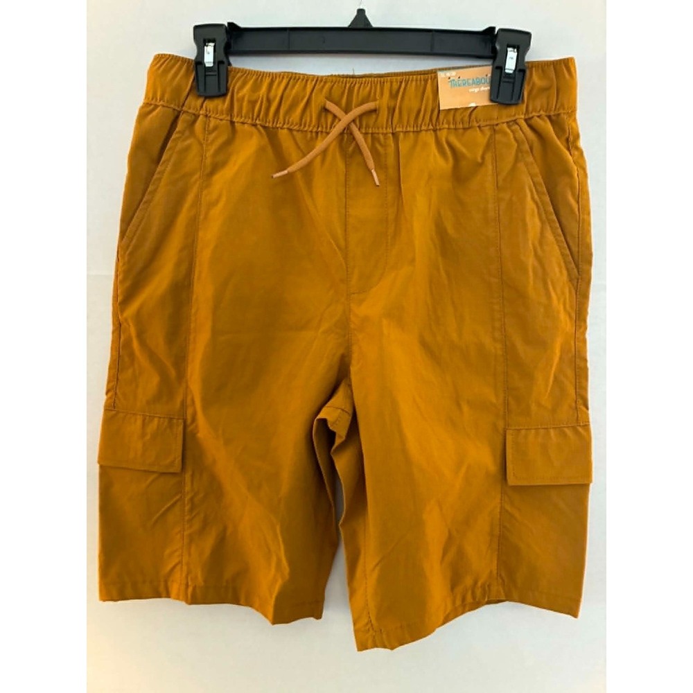 Thereabouts Cargo Shorts‎ XL 18/20 Rich Khaki Stretch Pull On Utility NWT